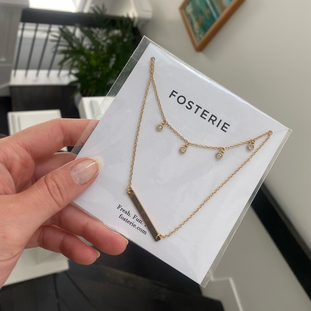 Layered gold necklace - NWT